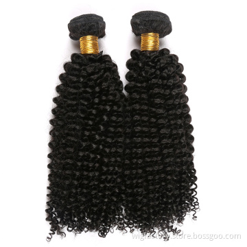 Stock humain hair 100% cheveux en gros,100 human hair weaving kinky human hair, brazilian kinky curly bulk human hair